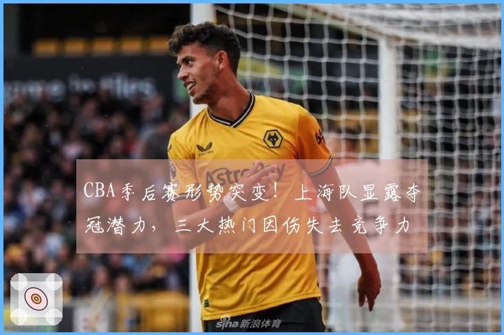CBA季后赛形势突变！上海队显露夺冠潜力，三大热门因伤失去竞争力？